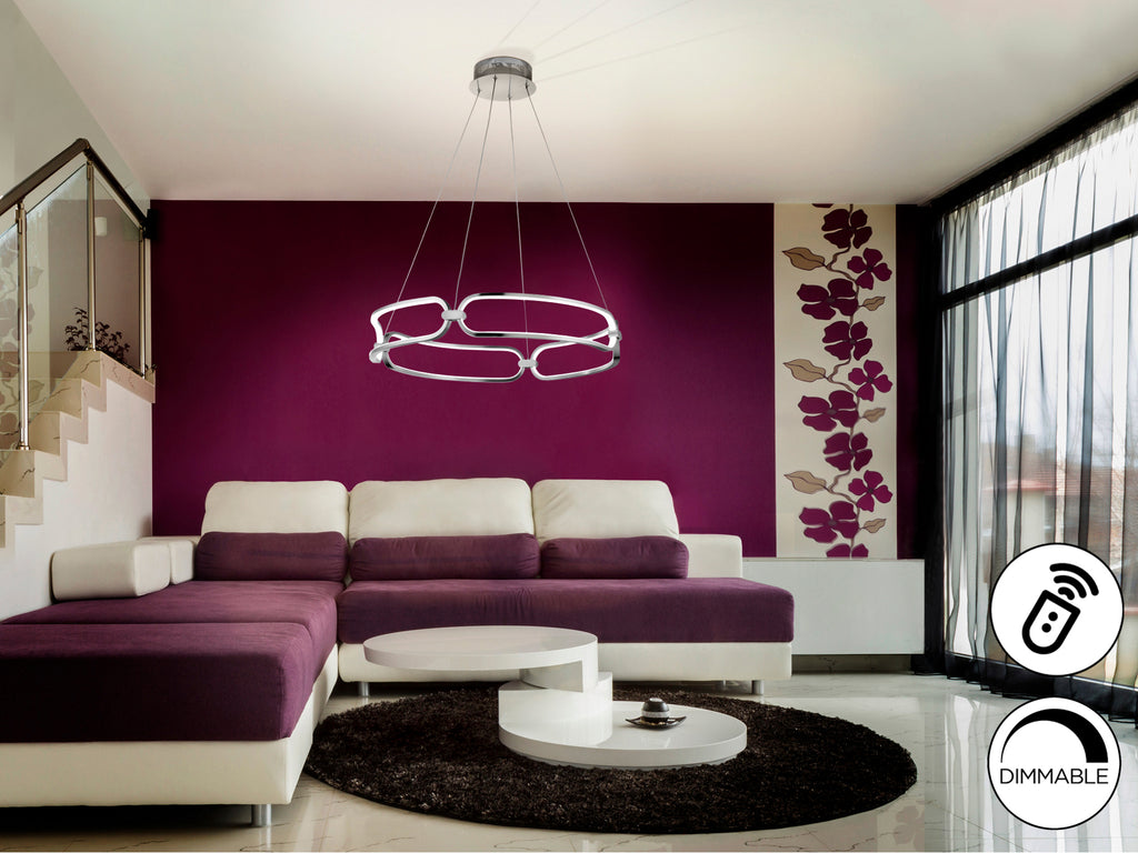 Висяща LED лампа Colette Chrome Leader в хром