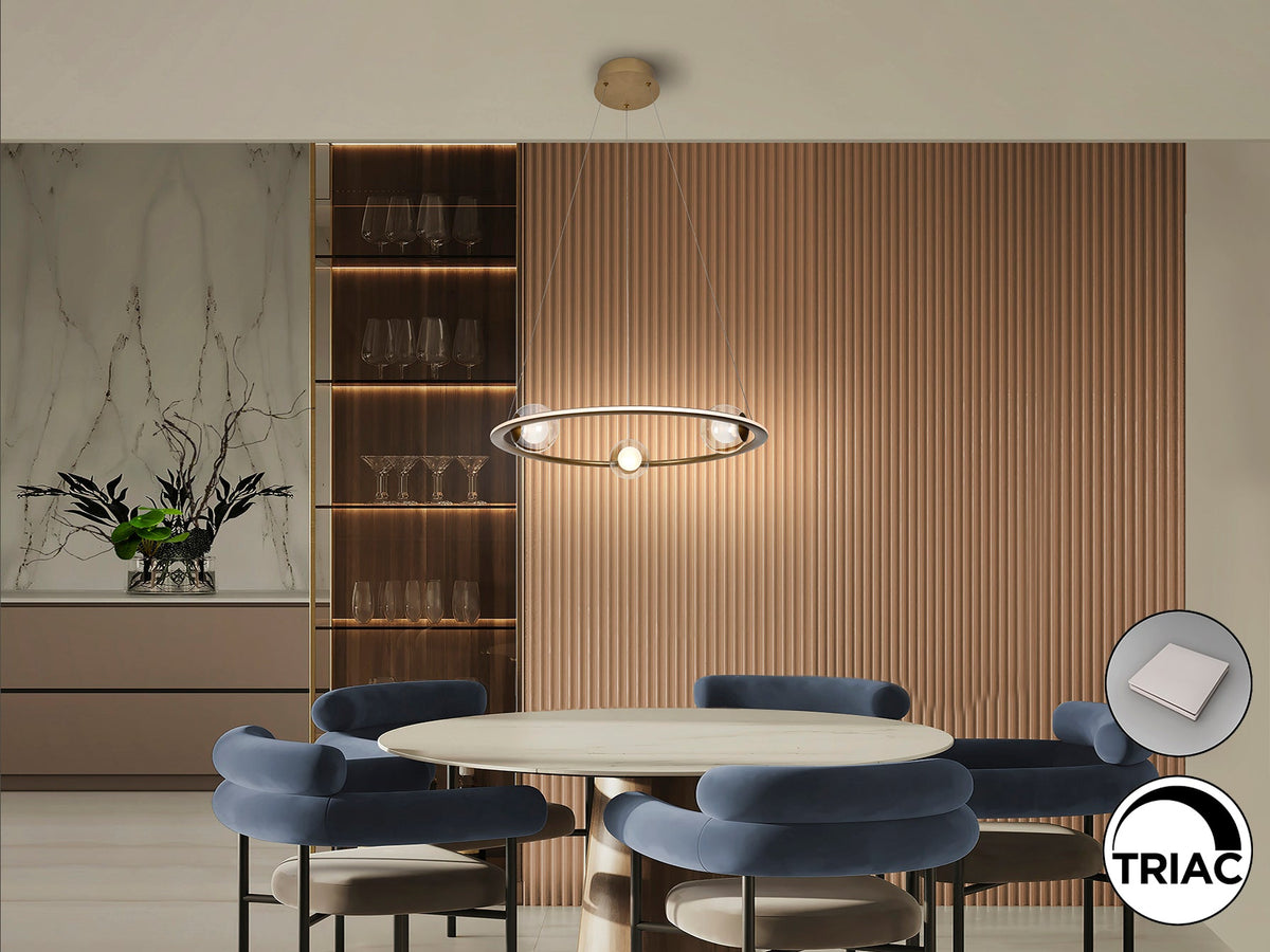 Висяща LED лампа Tirsa – детайлен изглед