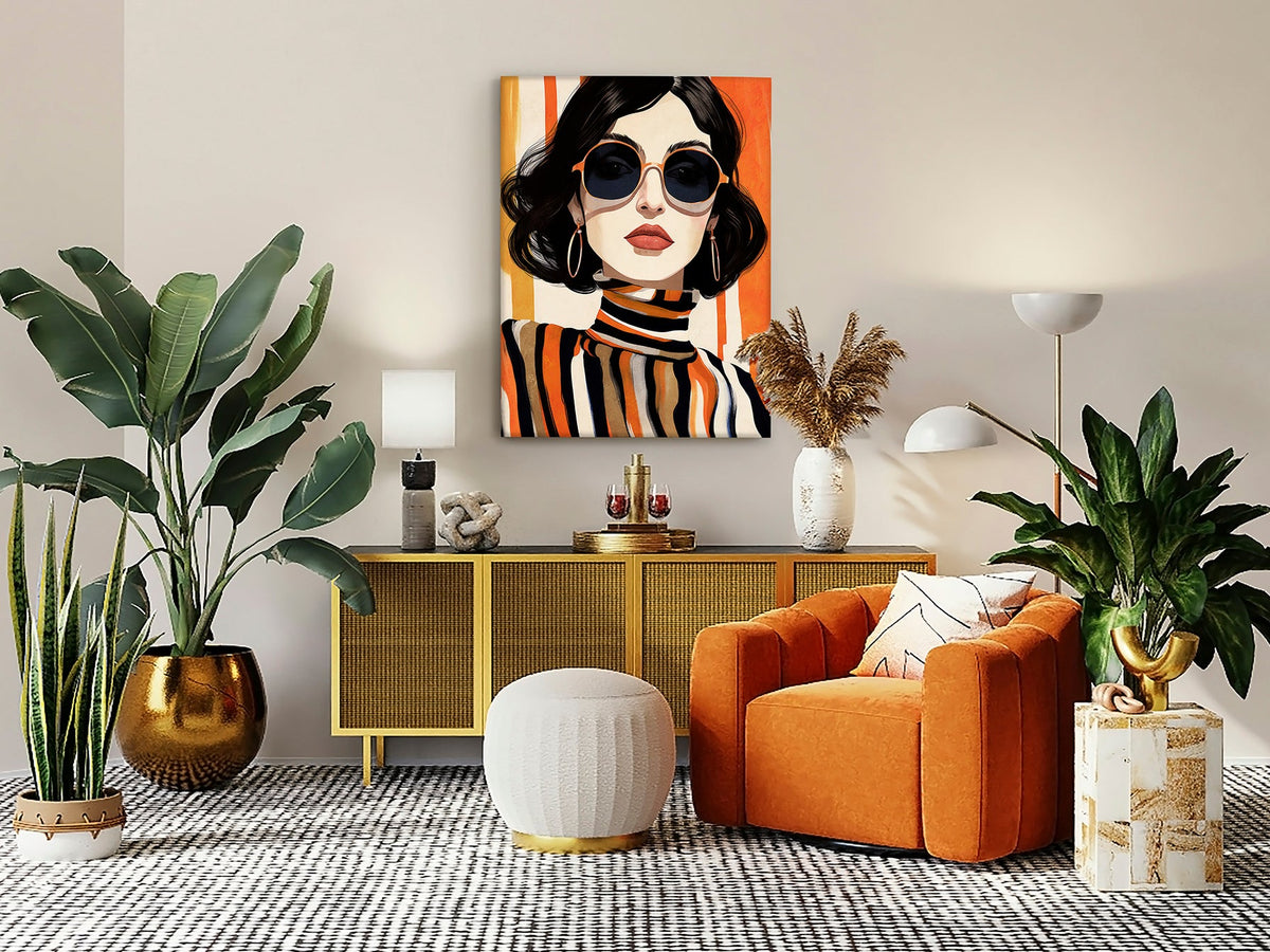 Картина Orange – детайлен изглед
